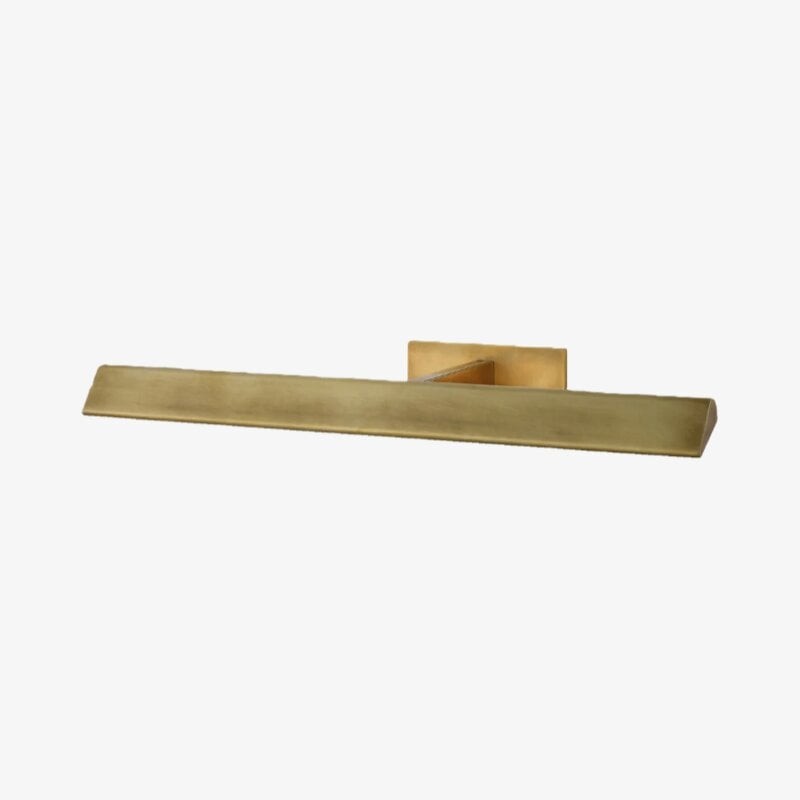 Libris wandlamp voor schilderijen - Minimalistisch lineair metalen frame voor kunstwerken en hal HL2375
