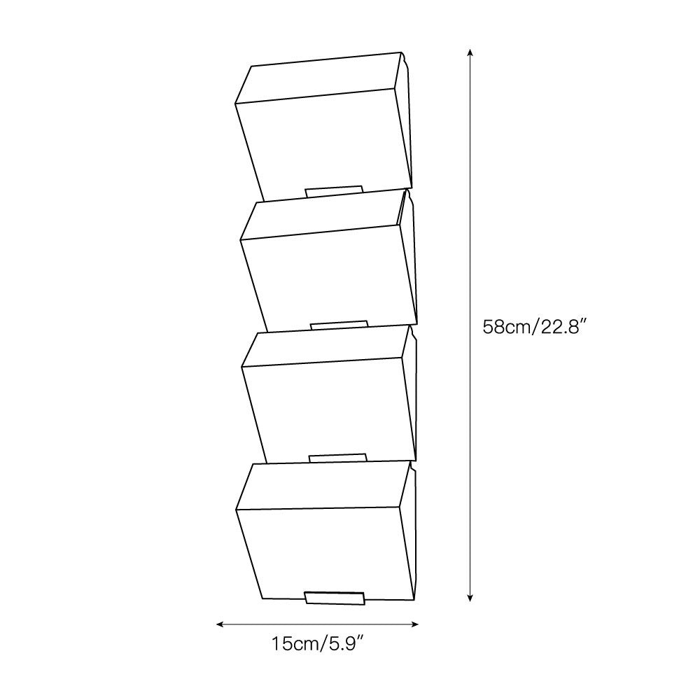 Albasten wandlamp voor trappenhuis HL3201