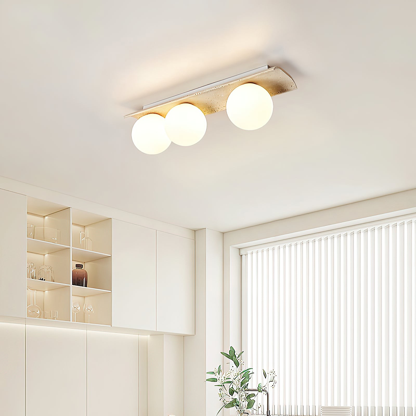 Bianca Globe Plafondlamp HL3242