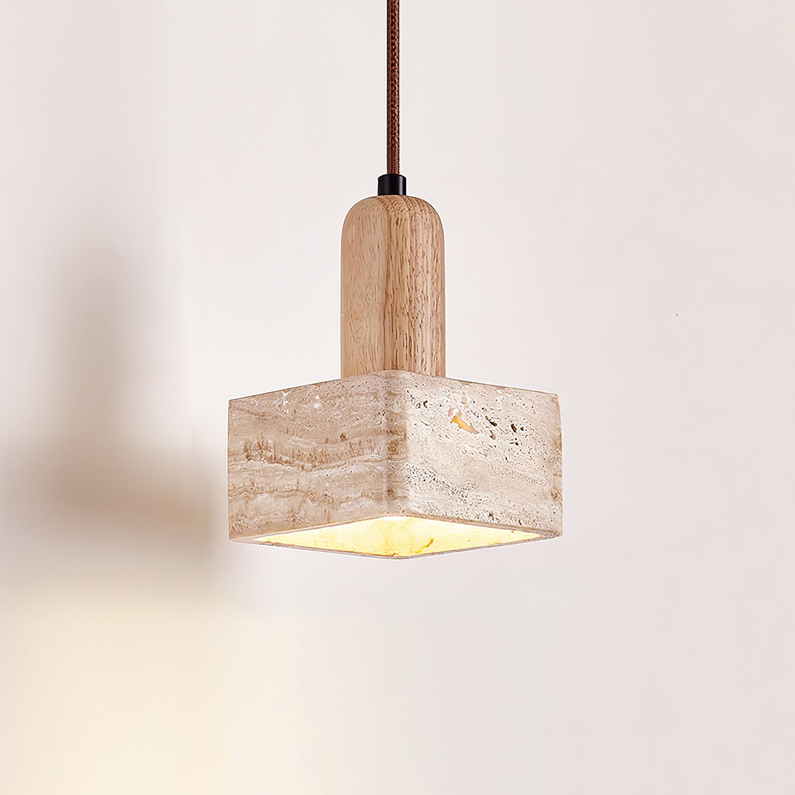 Eenvoudige elegante vierkante rechthoekige hanglamp HL903