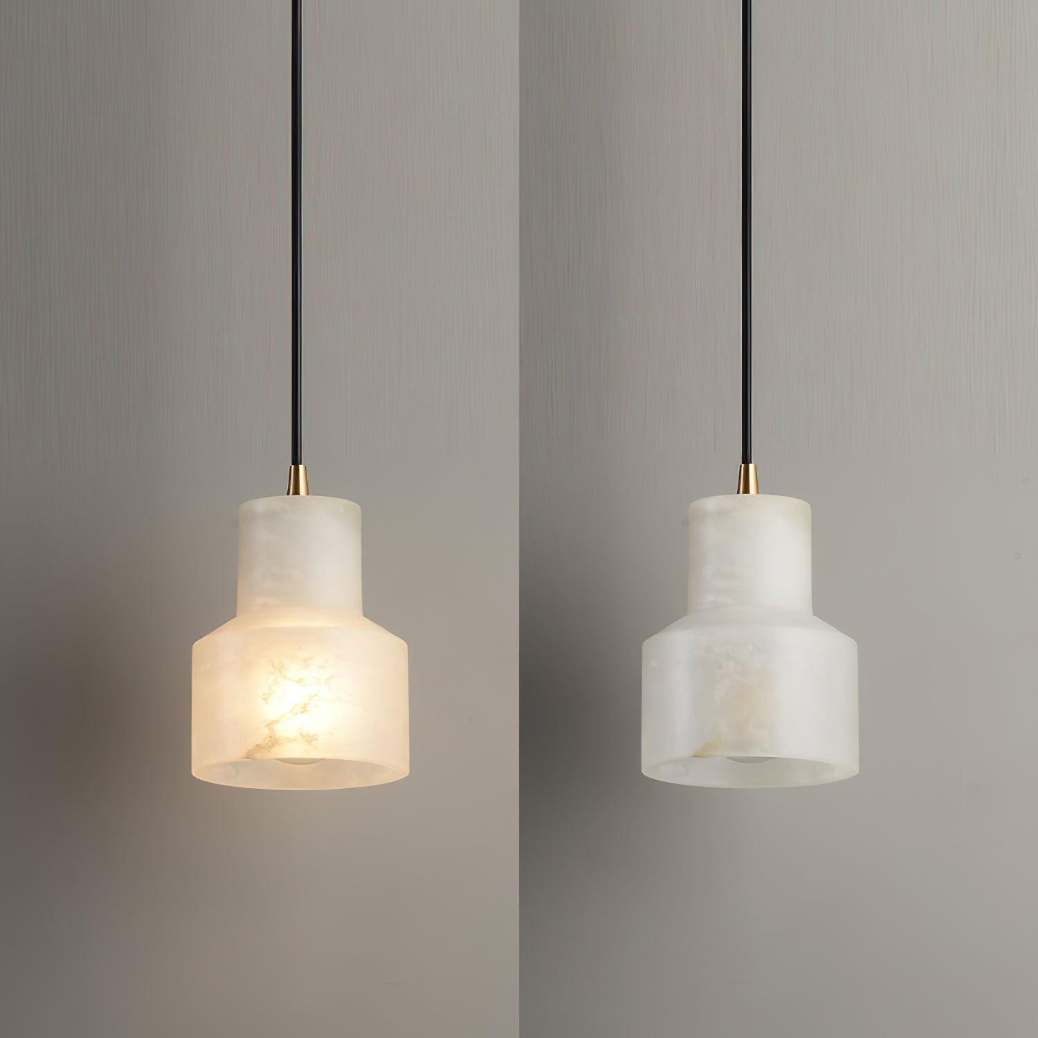 Millson Alabaster Pendnat Light HL2983