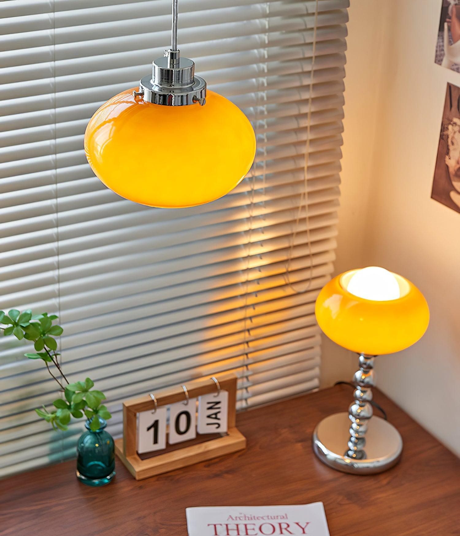 Ovale Persimmon Tafellamp HL647