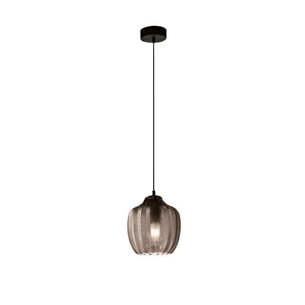 Hanglamp in golvend glas in Scandinavische stijl HL1242
