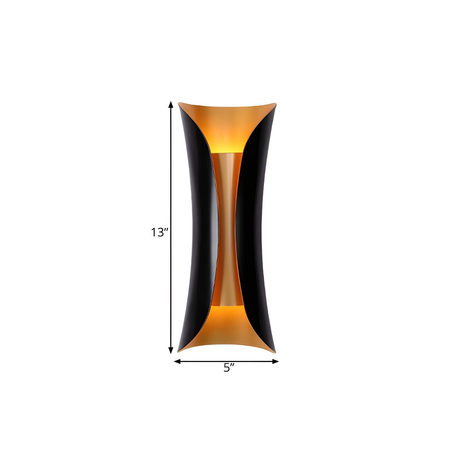 Vlamkunst Wandlamp HL436