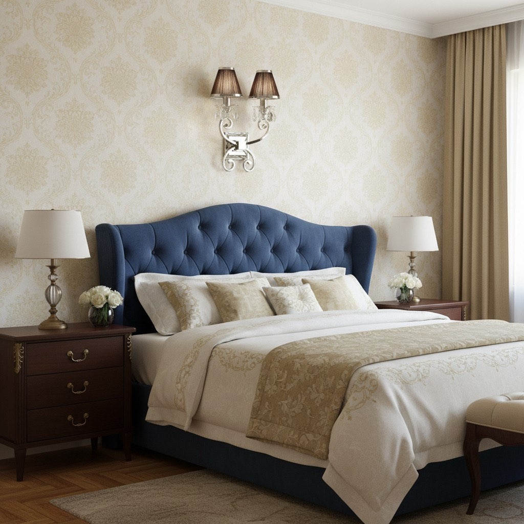 Talonis Luxe Kristallen Wandlamp - Verchroomd Frame voor Slaapkamers en Huisdecoratie HL2160