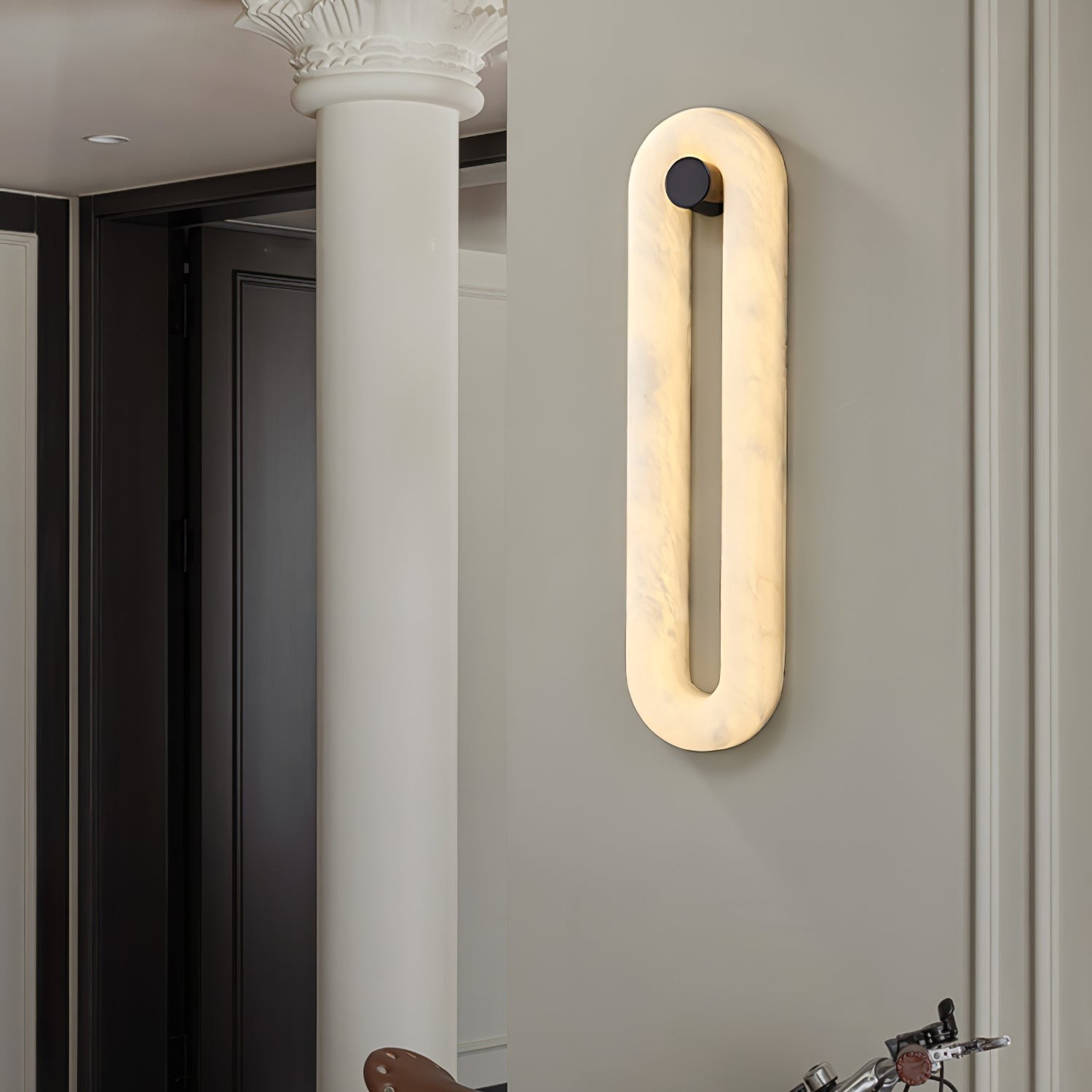 Alabaster Loop wandlamp HL2947