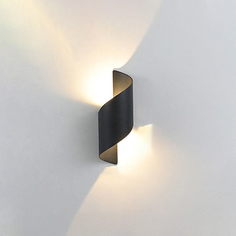 Moderne Curl Twisted LED Wandlamp HL698