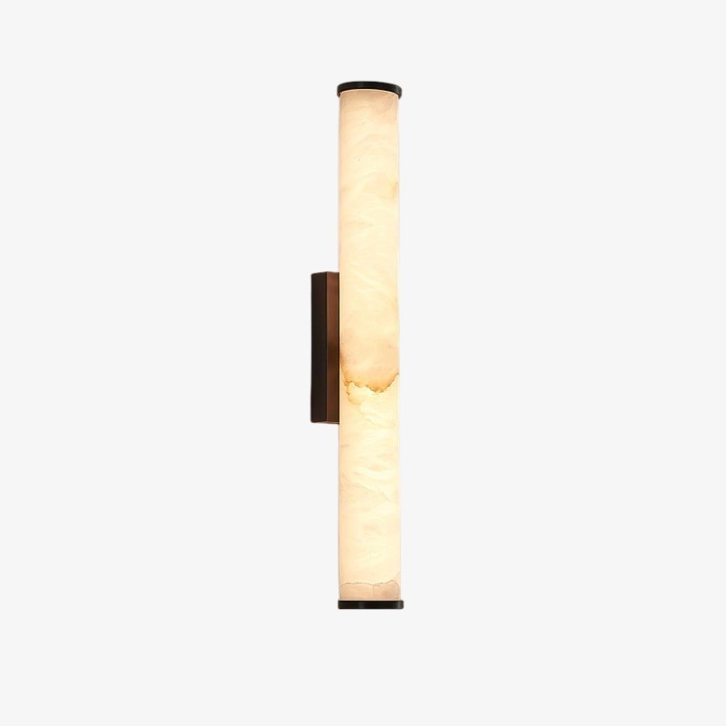 Solaryx Moderne Alabaster Wandlamp - Verlichting voor Slaapkamer en Woonkamer HL2484