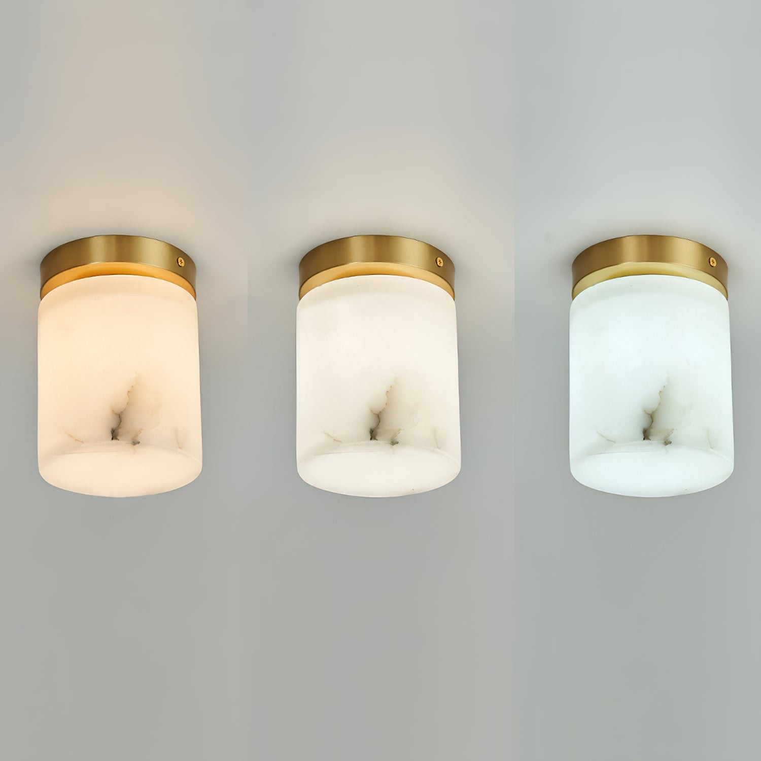 Melange alabaster plafondlamp HL3049