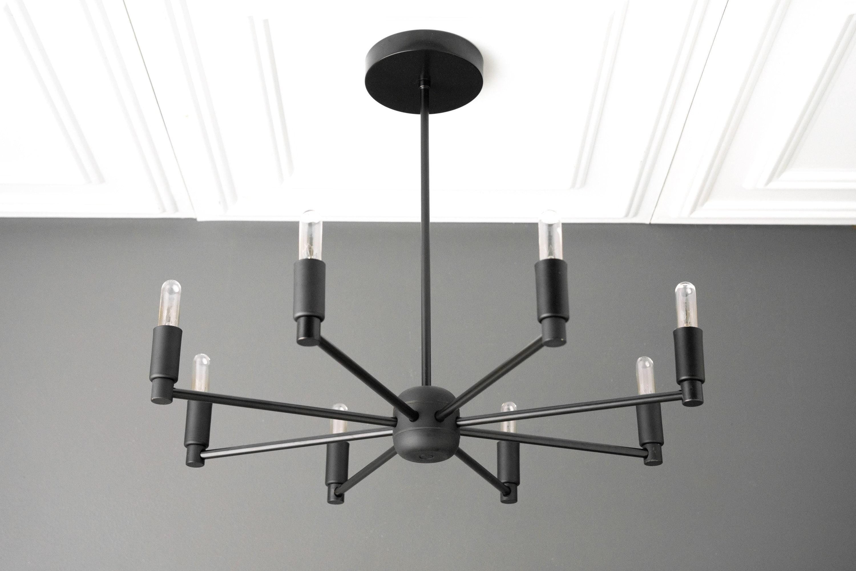 Mobilux Line moderne kroonluchter - 8-armige Mid Century hanglamp HL1700
