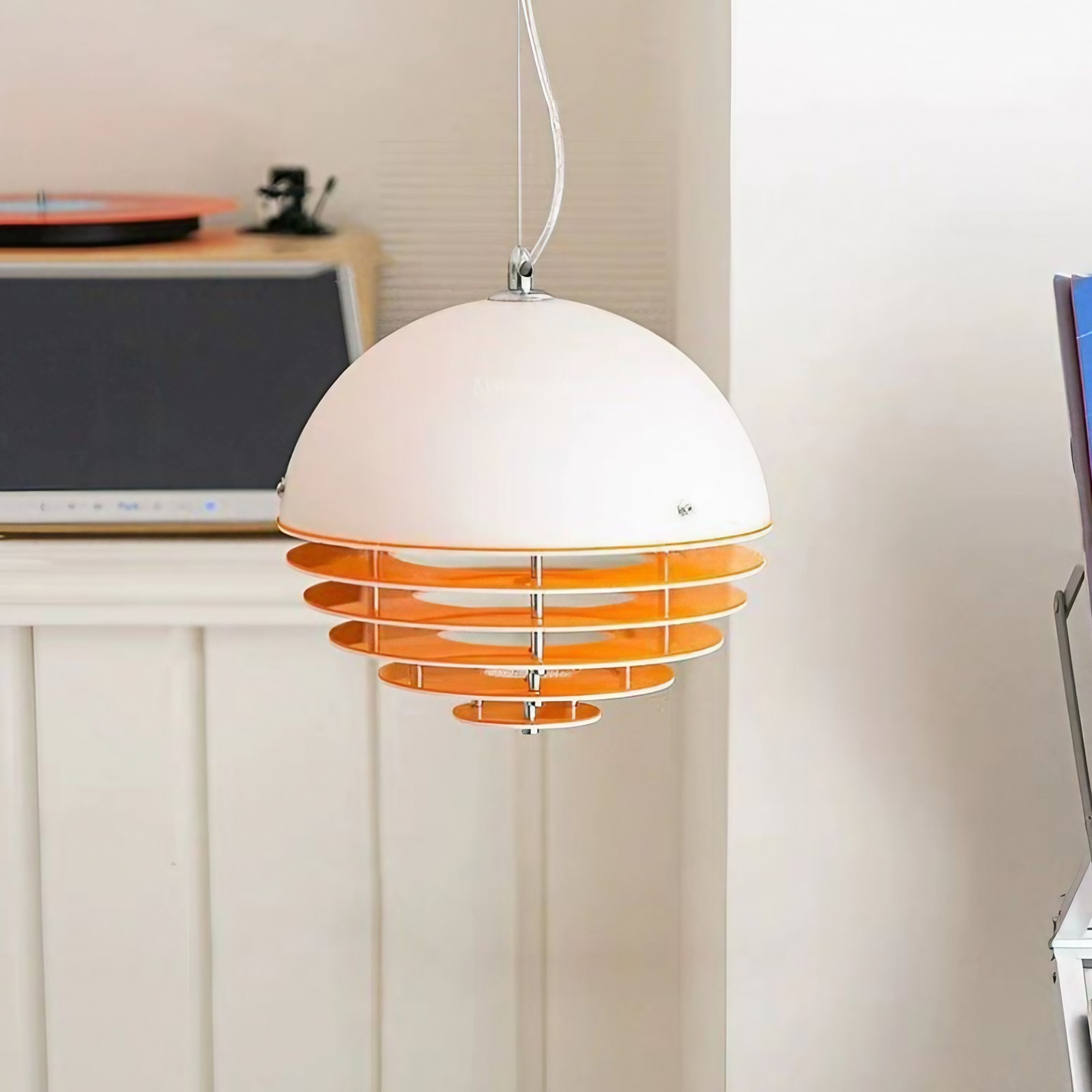 Moderne Bauhaus Sunset Atmosphere Bolvormige Hanglamp HL1002
