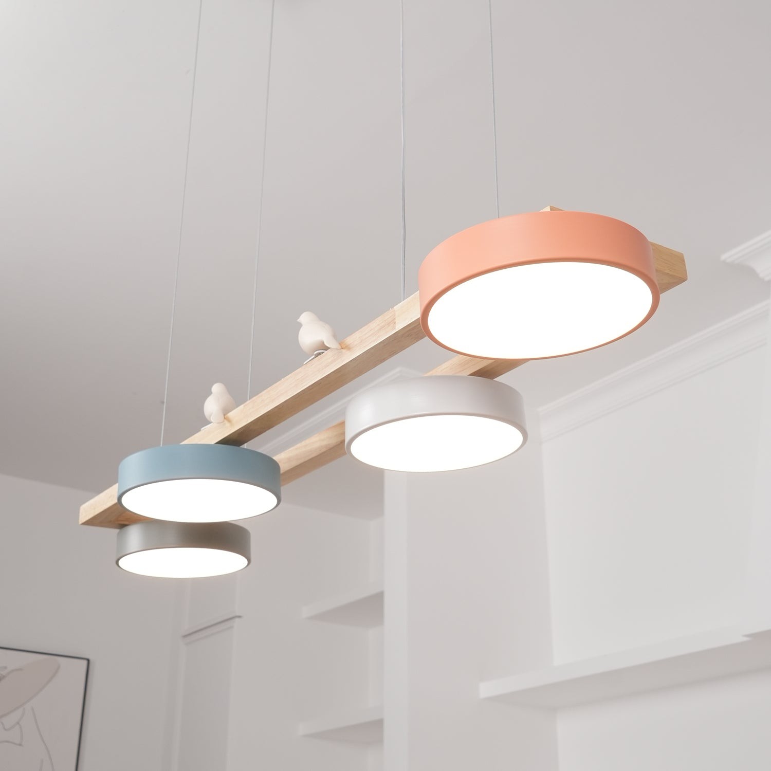 Nieuwe Stijl Mode Vogel Lange Kroonluchter HL742