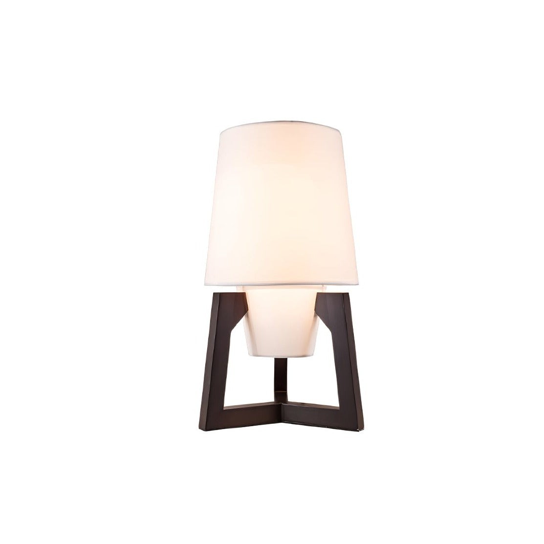 Moderne eenvoudige Chinese stijl massief houten vloerlamp HL569