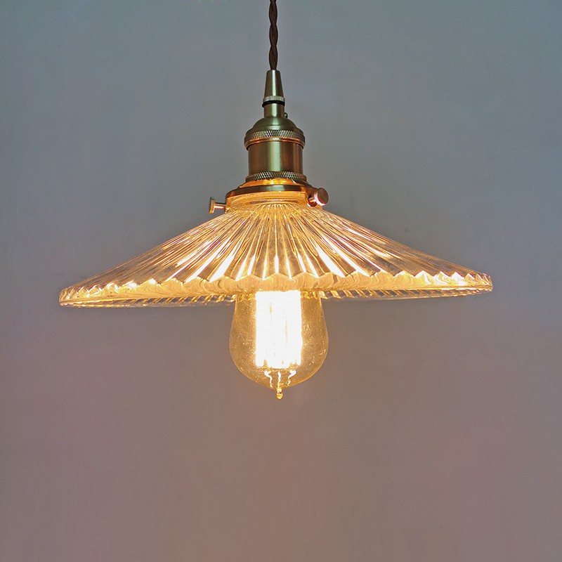 Eetkamer Retro Artistieke Glazen Hanglamp HL58