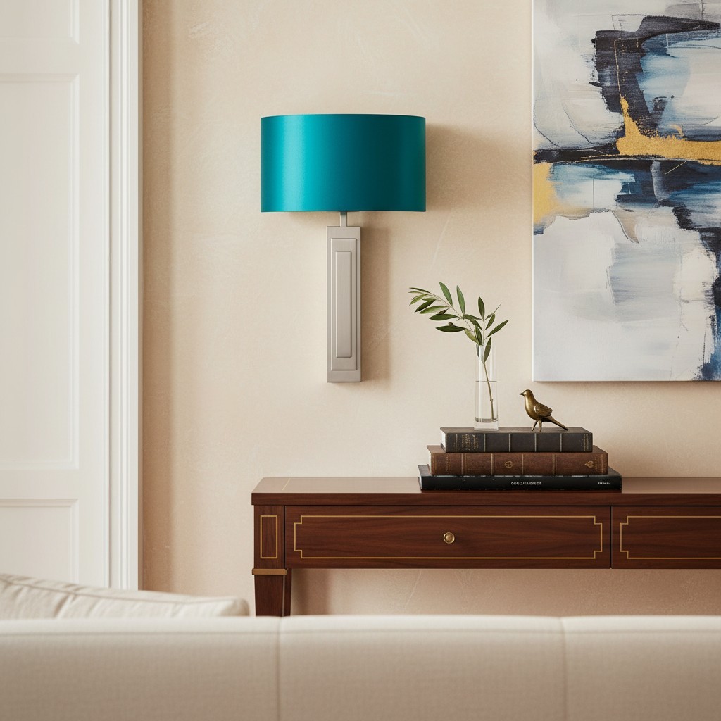 Linexis wandlamp in vintage-stijl met sierlijke arm - moderne art-deco stijl voor gangen en slaapkamers HL2162