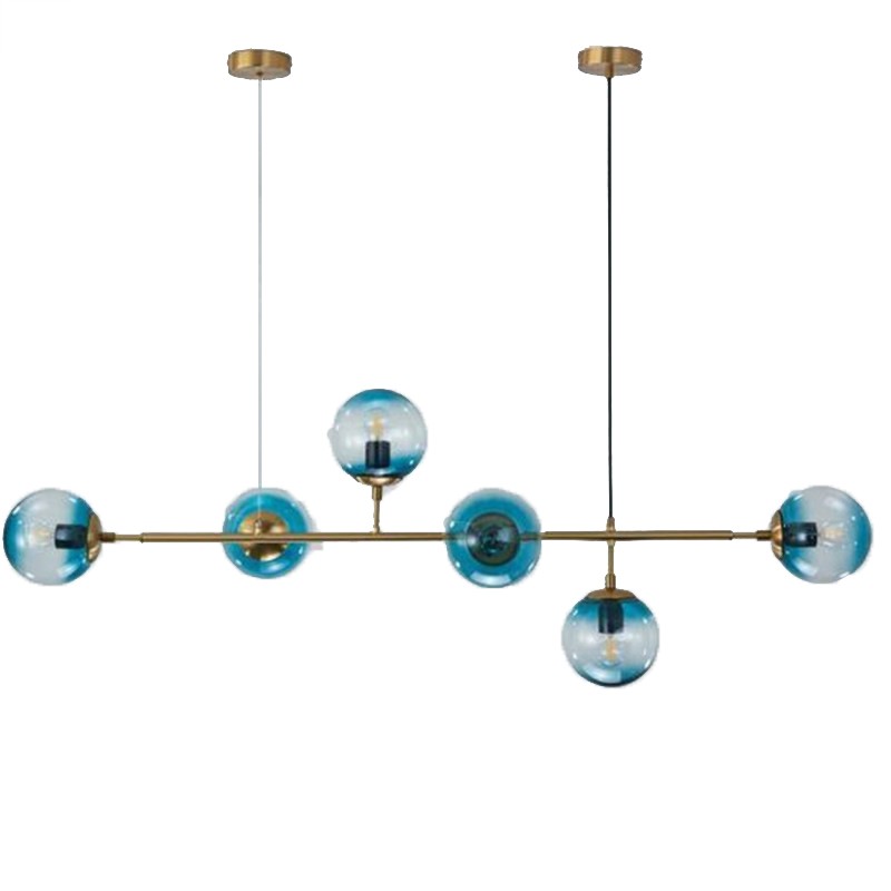 Orb moderne glazen bol hanglamp voor woonkamer