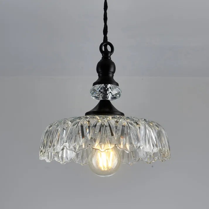 Mid-Century Mini Keukeneiland Glazen Hanglamp HL965