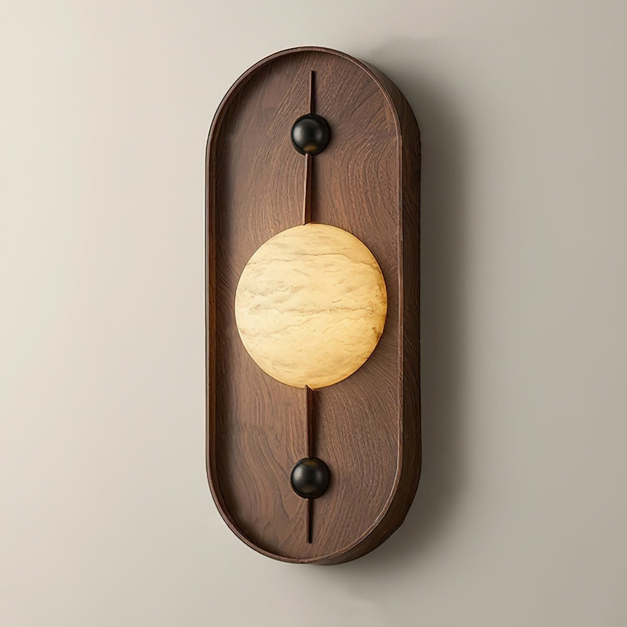 Bezel alabaster wandlamp HL2946