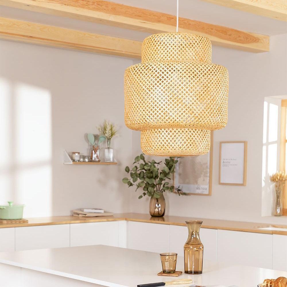 Bamboe hanglamp HL3440