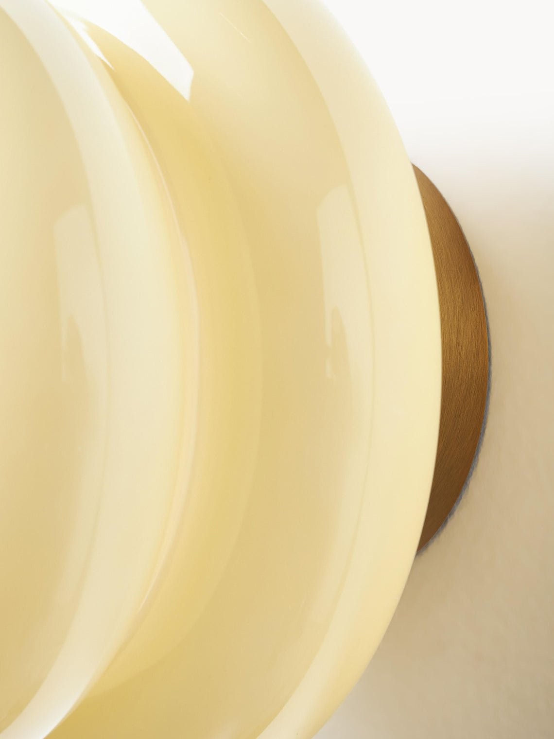 Orra Dubbellaagse Opaalglazen Wandlamp - Moderne Wandlamp voor Slaapkamer en Hal HL1783