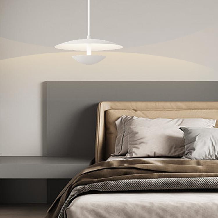 Moderne Scandinavische minimalistische witte hanglamp HL123