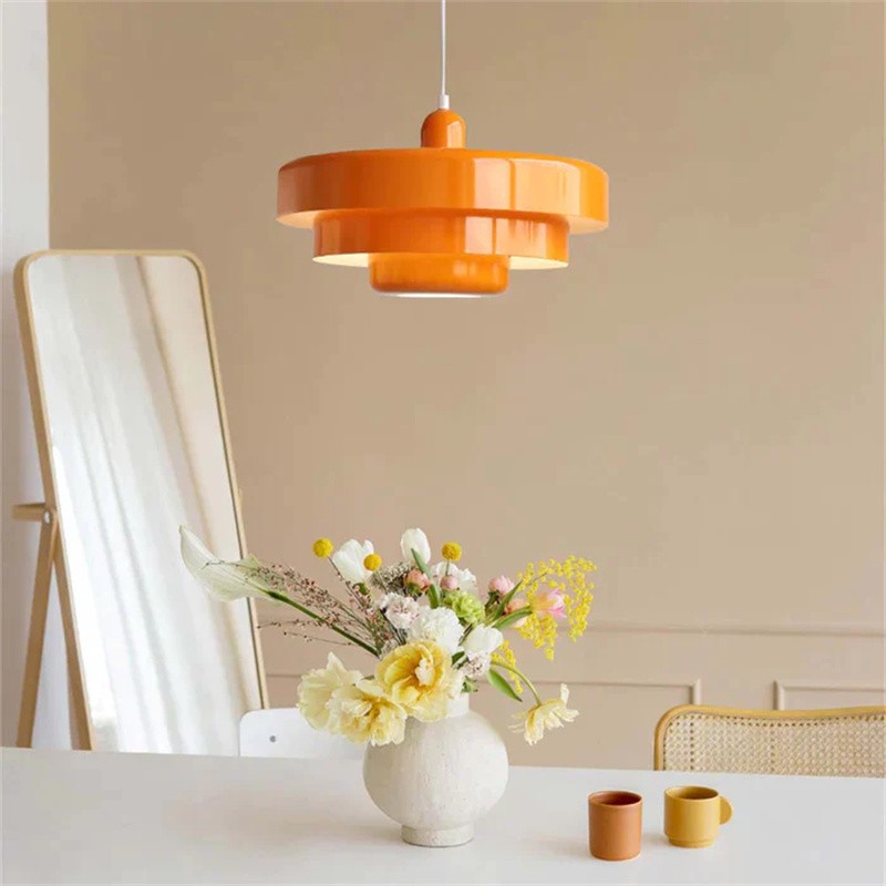 Macaron Disc Hanglamp - Scandinavische Meerlaagse Hanglamp van Metaal voor de Keuken HL179