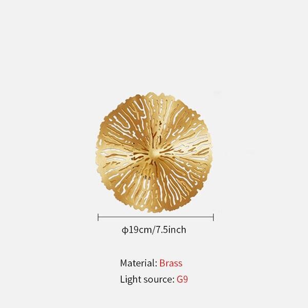 Lotus Leaf Wandlamp