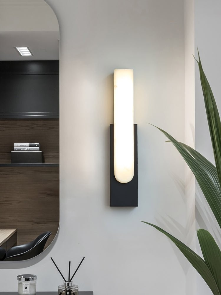 Agatha alabaster wandlamp HL2948
