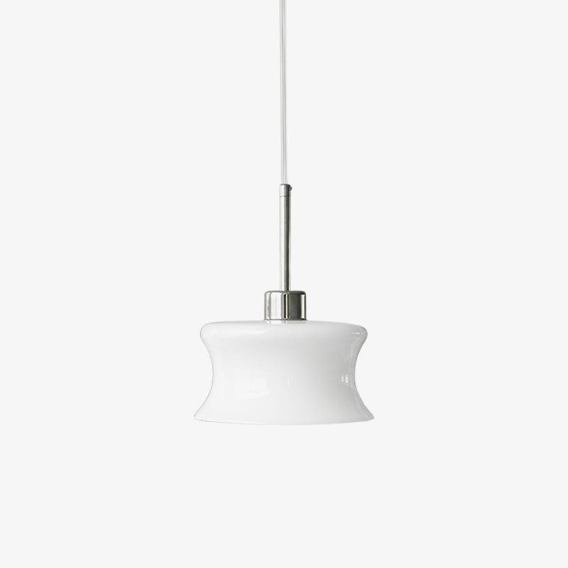 Franse Vintage Glazen Raam Hanglamp HL352