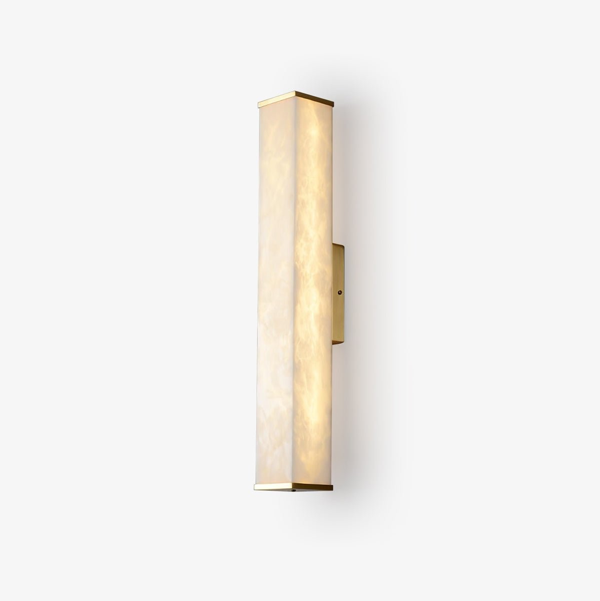 Kubusvormige albasten wandlamp HL2951