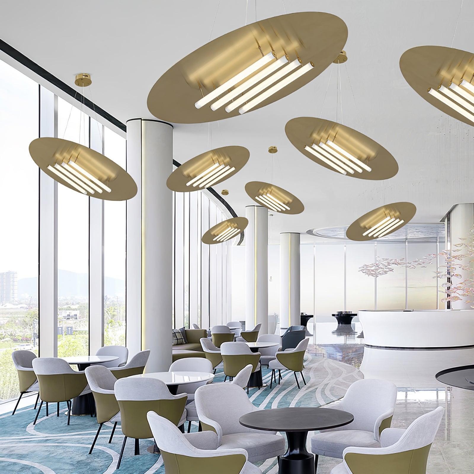 Grote schijf hanglamp HL2913