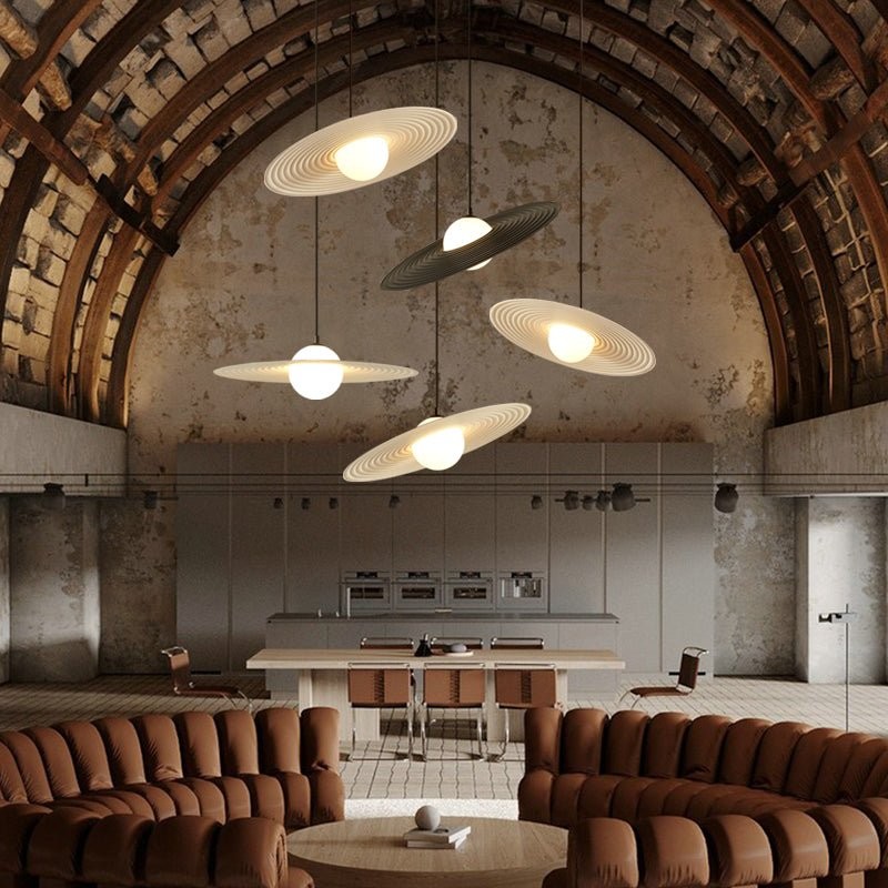 Creatieve schijfvormige hanglamp HL707