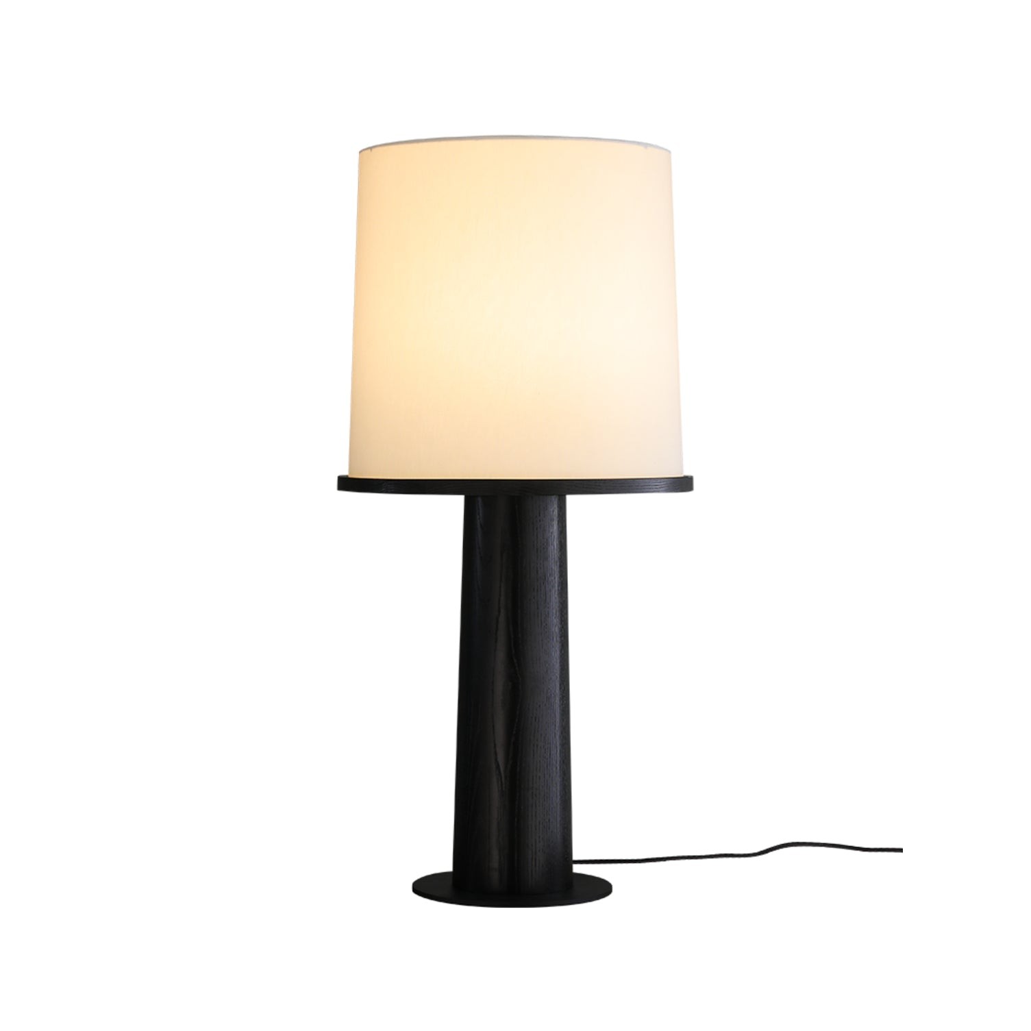 Modieuze licht- en schaduwfles tafellamp HL579
