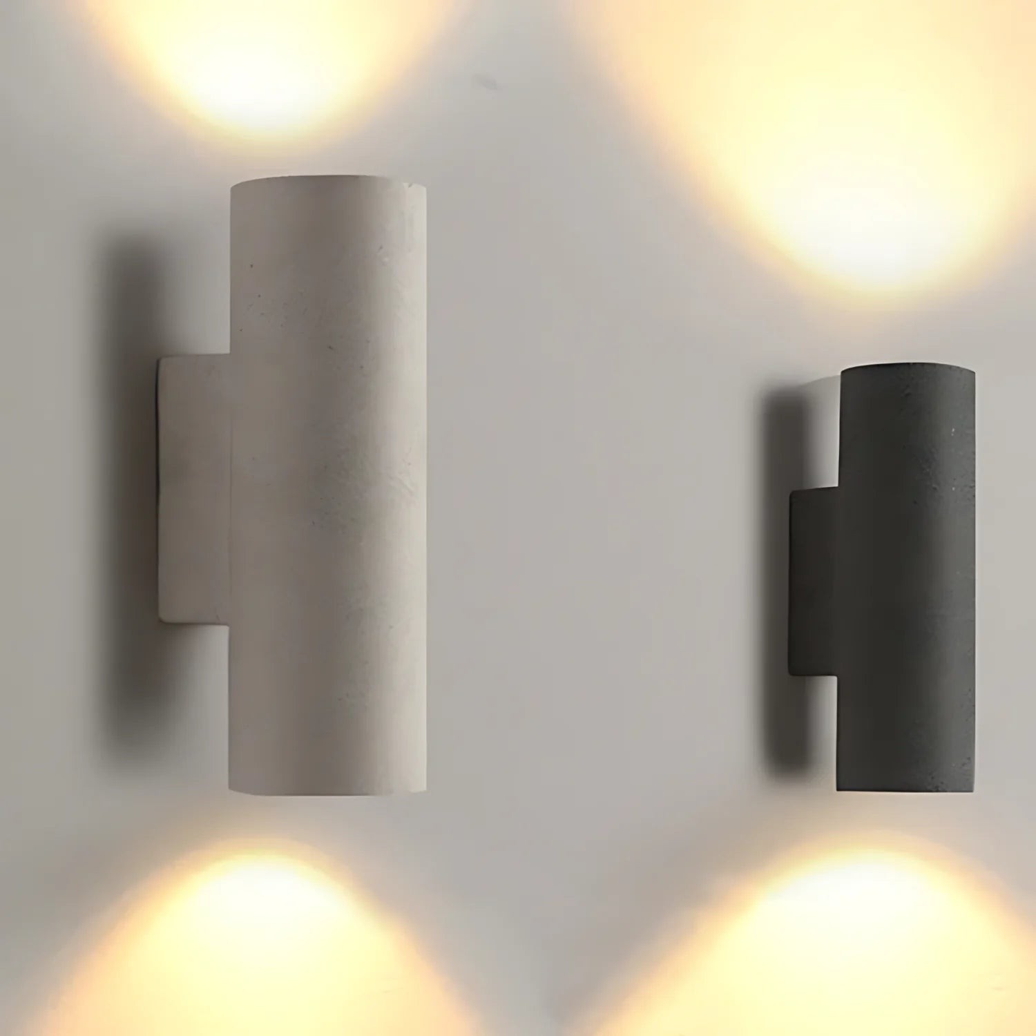 Midnight Glow Minimalistische Cement Binnen/Buiten Wandlamp HL3330
