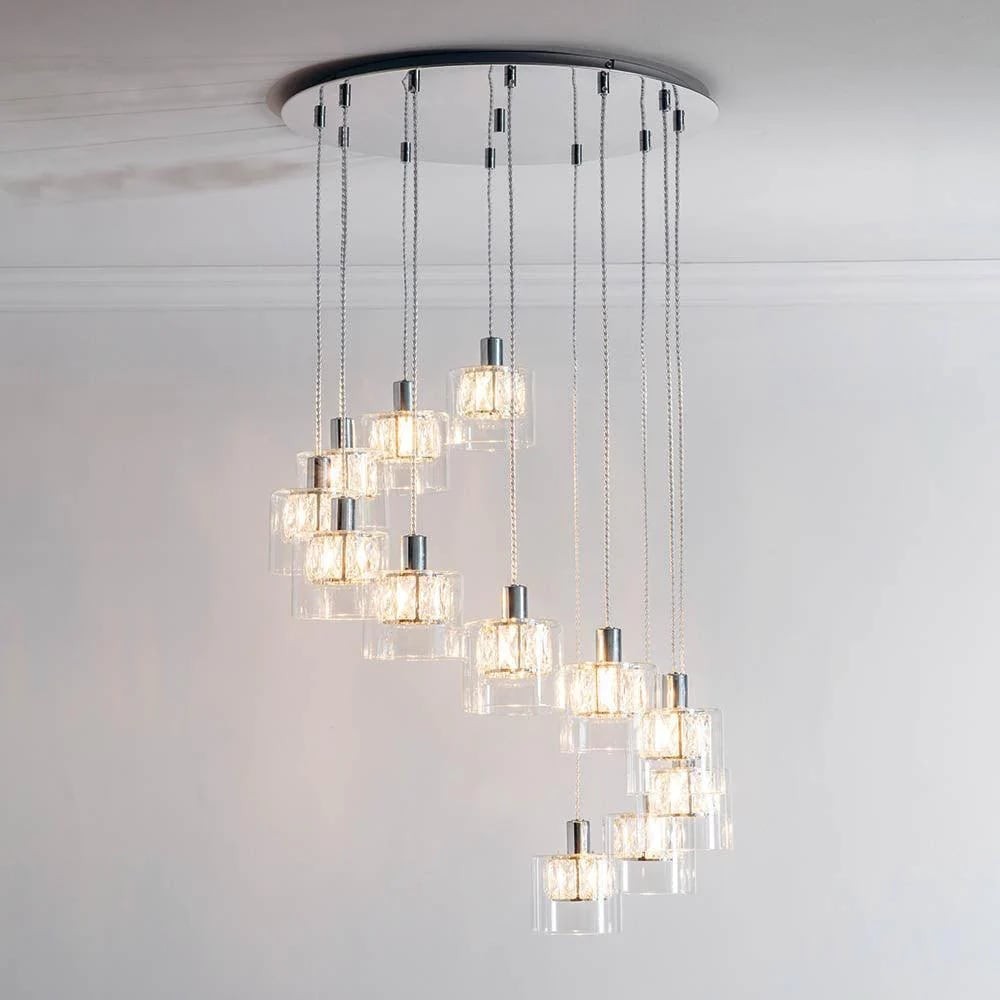 Glomara Sculpted Metal Pendant Lamp - Transitional Sconce Sferic Lighting Ambient Lighting for Bedrooms and Entryways HL2186