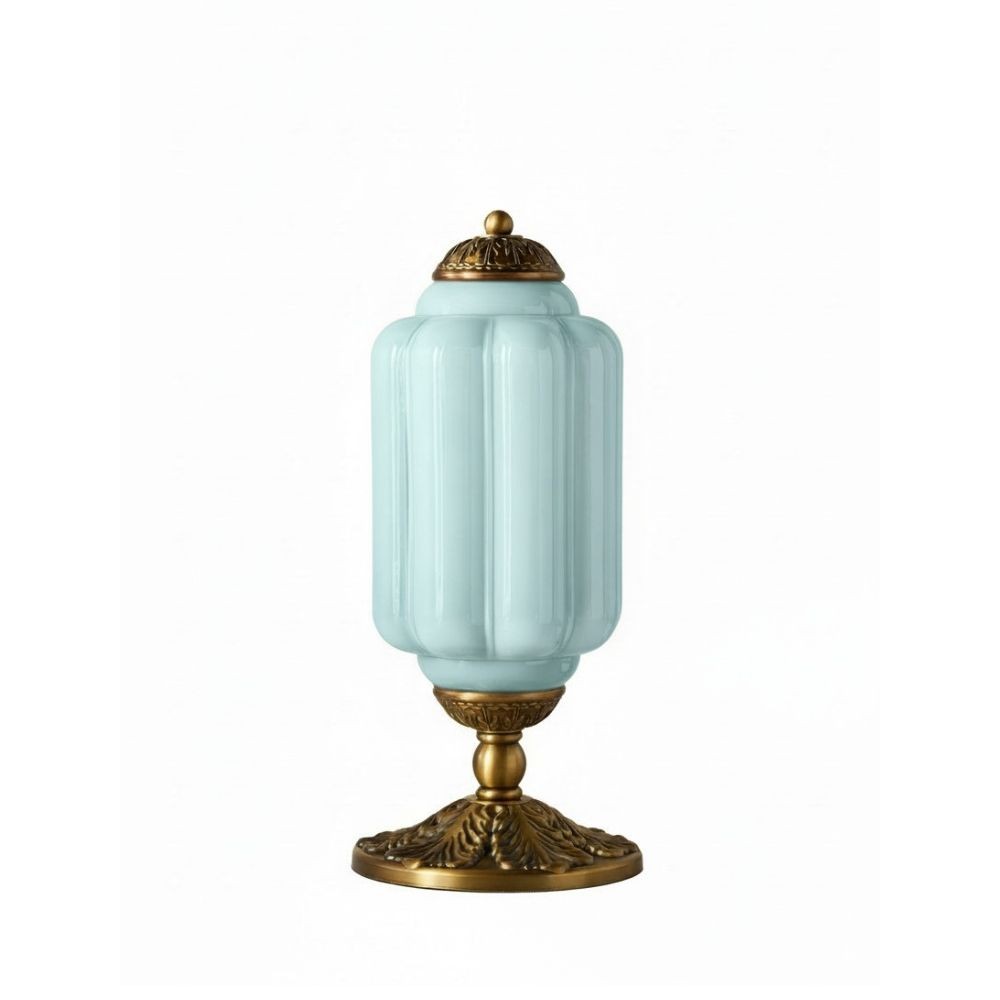 Eloise Vintage Glazen Pompoen Tafellamp HL931