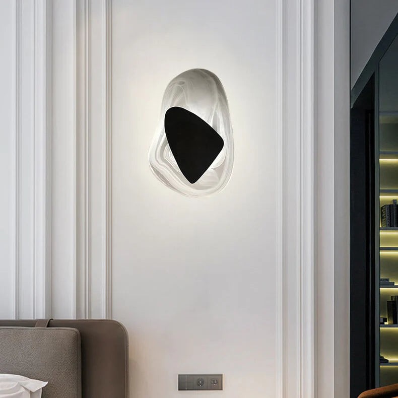 Water Ripple Sculpturale Wandlamp HL1255