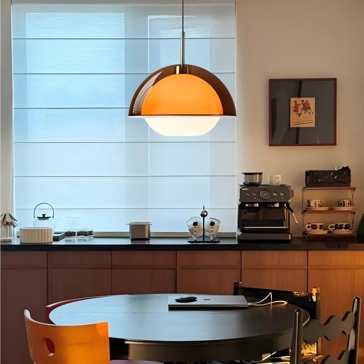 Acryl hanglamp in zonsondergangstijl - Gezellige thuissfeer HL1834