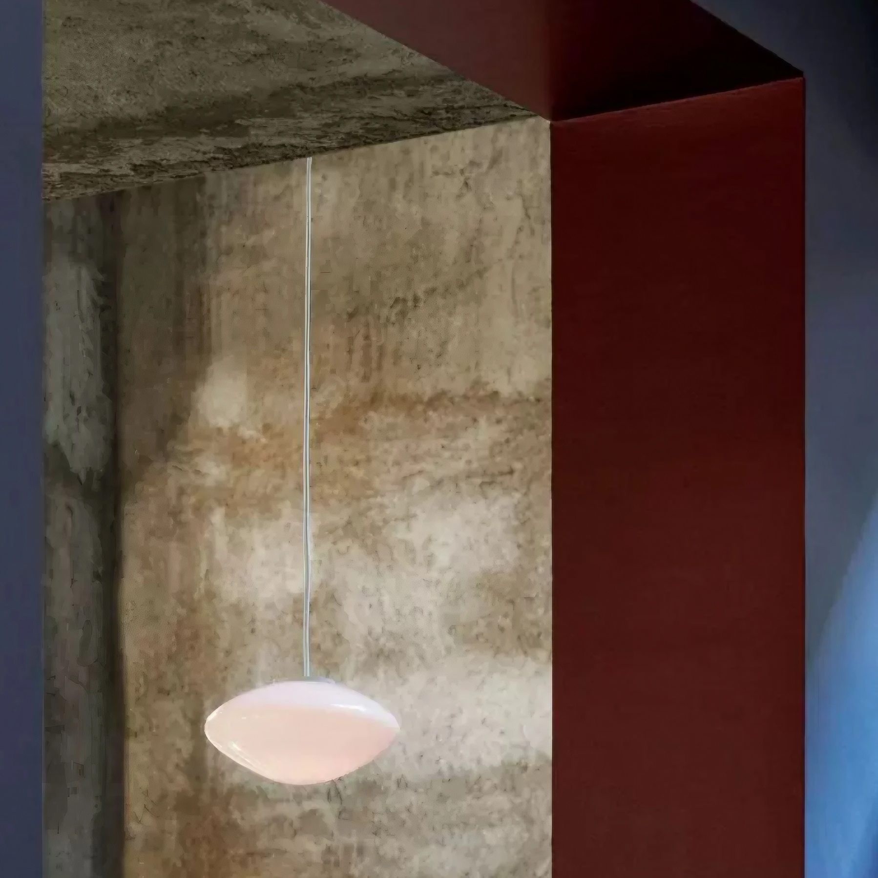 Deens Design Creatieve Opaal Glazen Hanglamp HL325