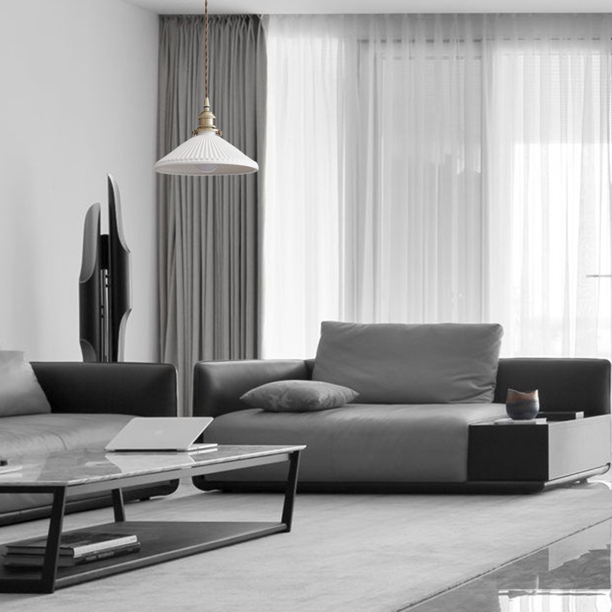 Sjöborre Art Design Keramische Hanglamp