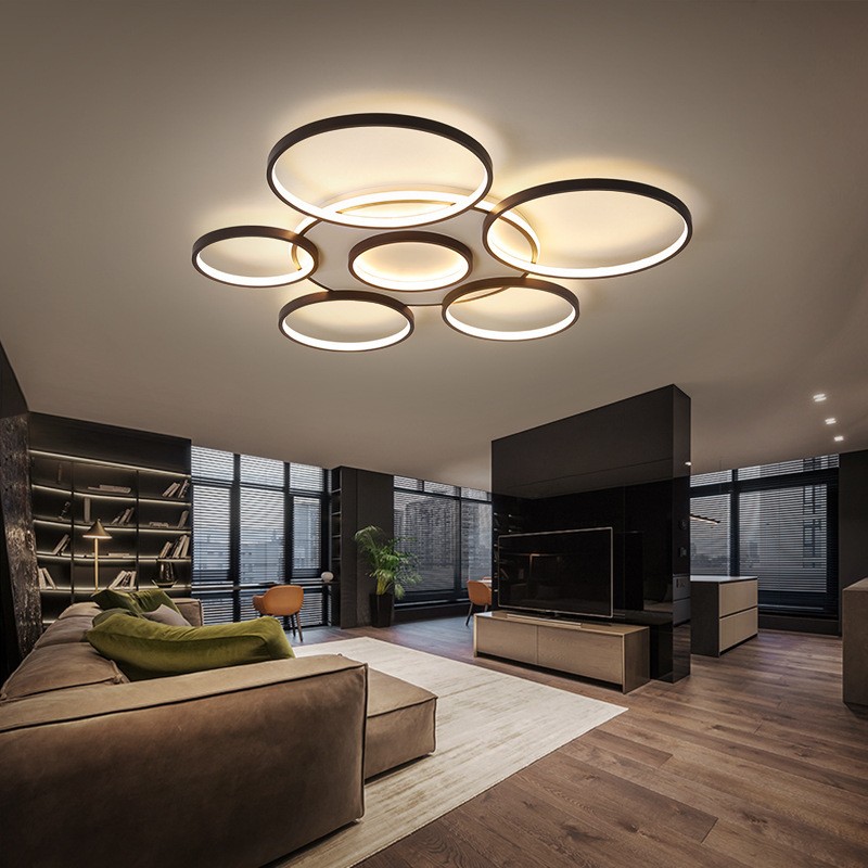 Moderne ronde multicirkel LED plafondlamp HL135