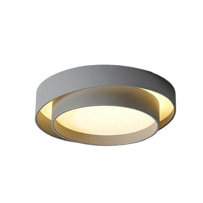 Dubbele ronde schijf Melody plafondlamp HL165