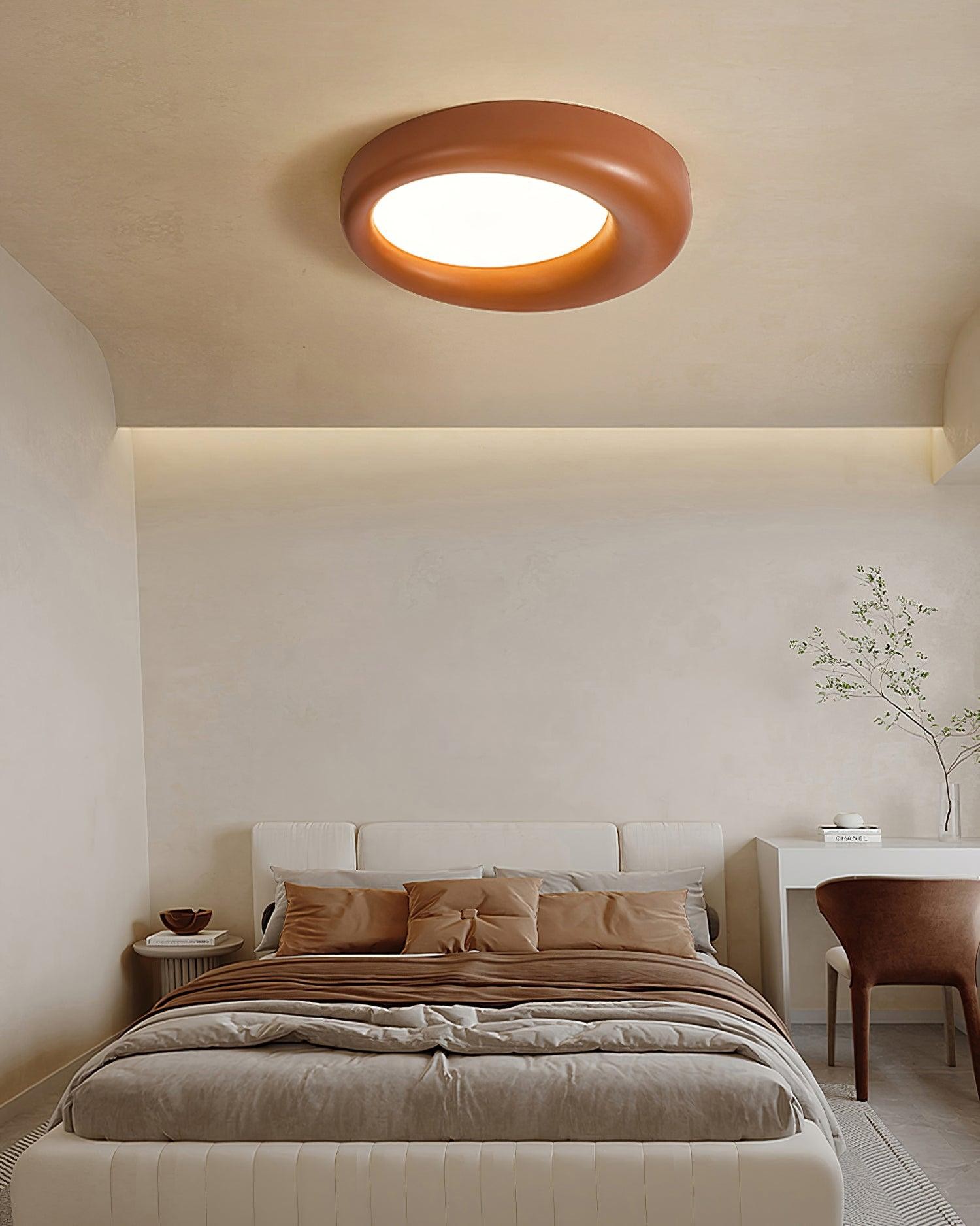 Center Offset Concentric Circle Acryl Plafondlamp HL821