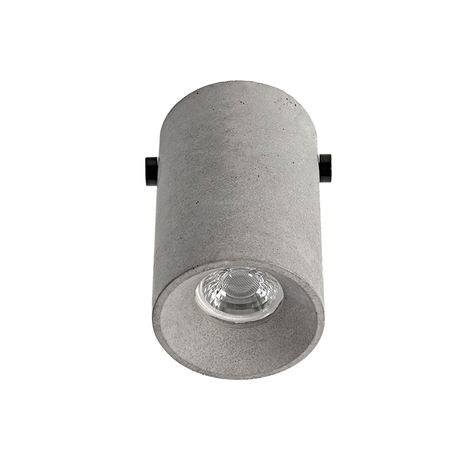 Minimalistische betonnen plafondlamp HL483