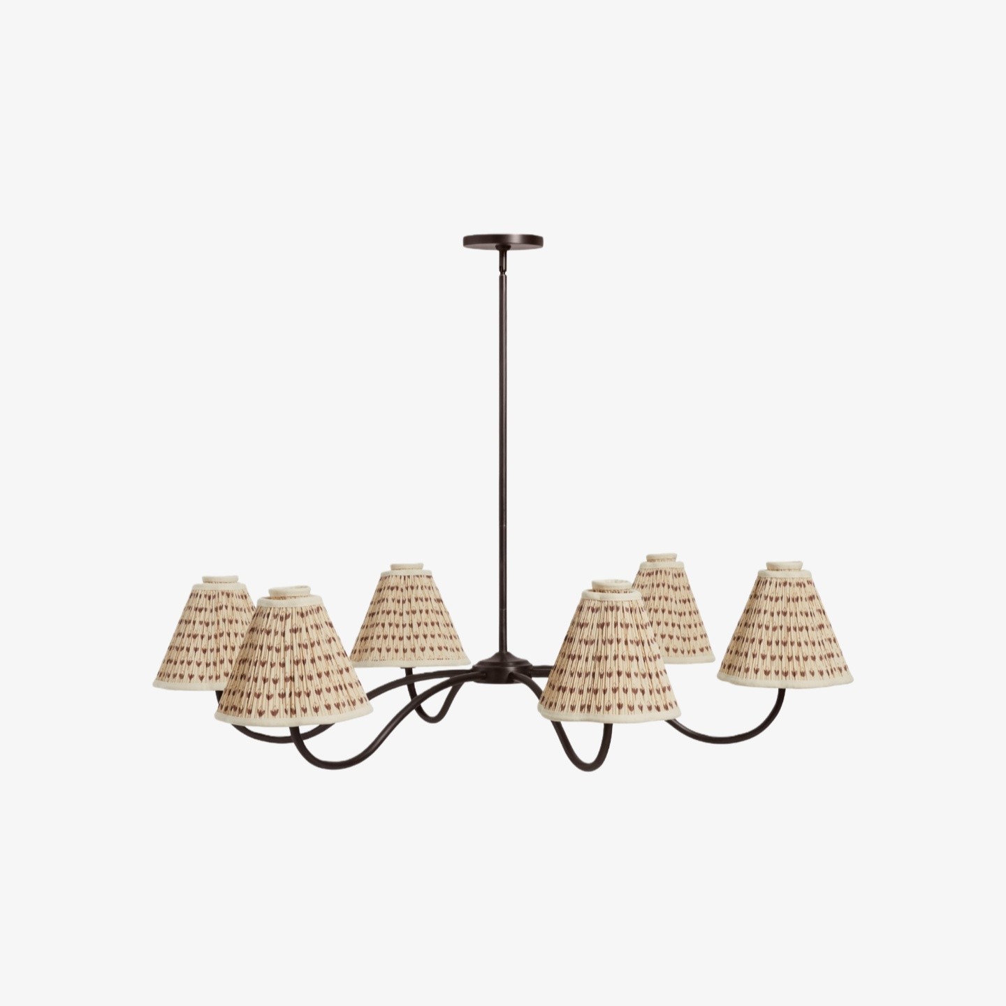 Florevian moderne linnen hanglamp - Kunstzinnige, opvallende verlichting voor de eetkamer HL1863