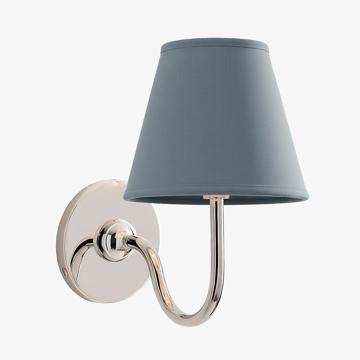 Luvora Vintage Wandlamp met Linnen Kap - Moderne Metalen Wandverlichting HL1594
