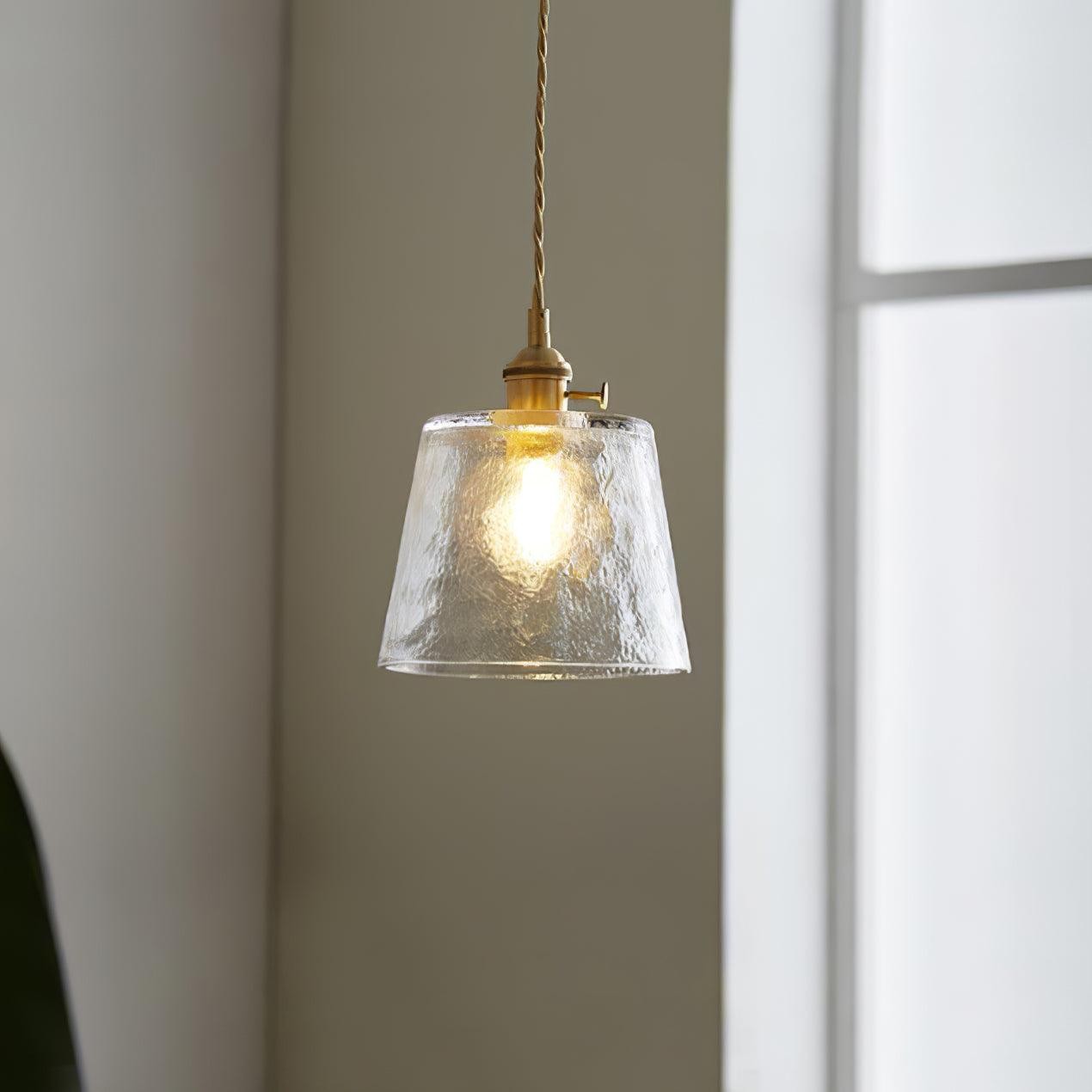Nordic eenvoudige glazen beker hanglamp HL530