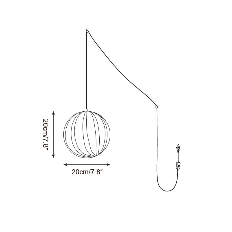 Solstice Plug In Hanglamp HL2679