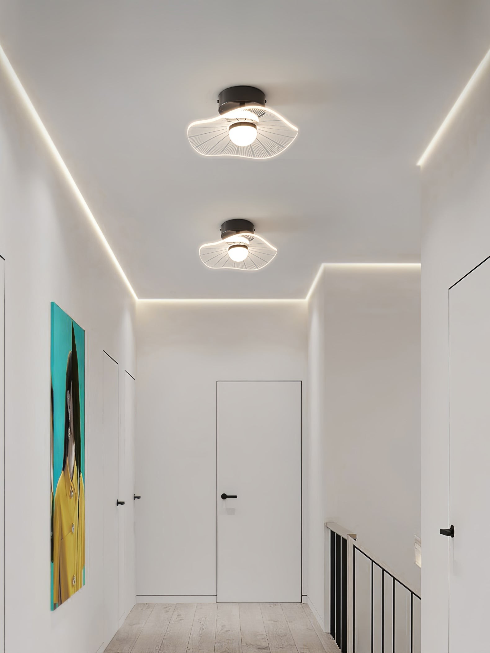 Acryl Lotusblad Plafondlamp HL1309