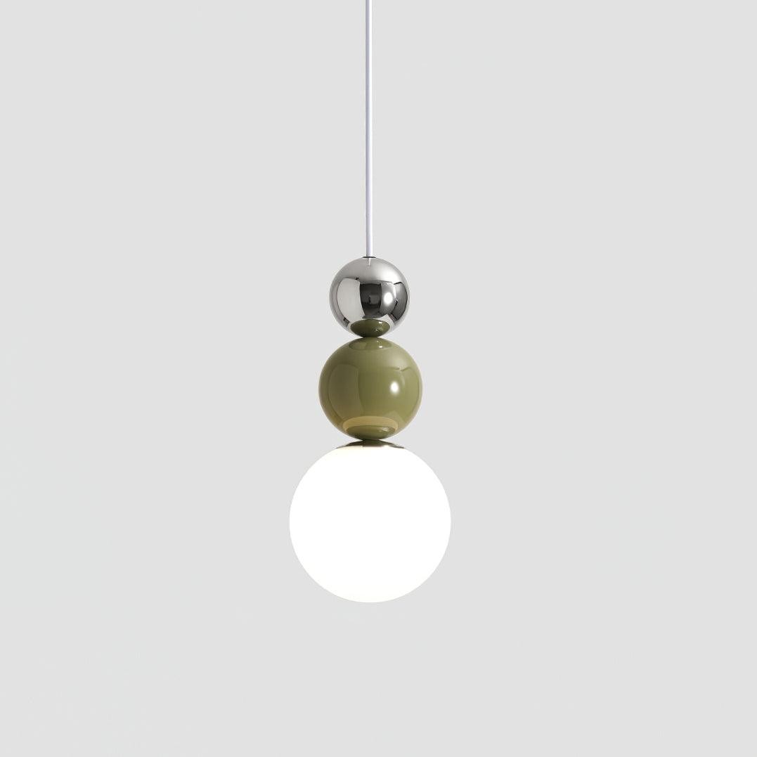 Nordic Cream Moderne Eenvoudige Dot Hanglamp HL460